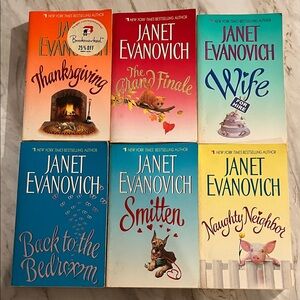 Janet Ivanovich 6 Book Bundle